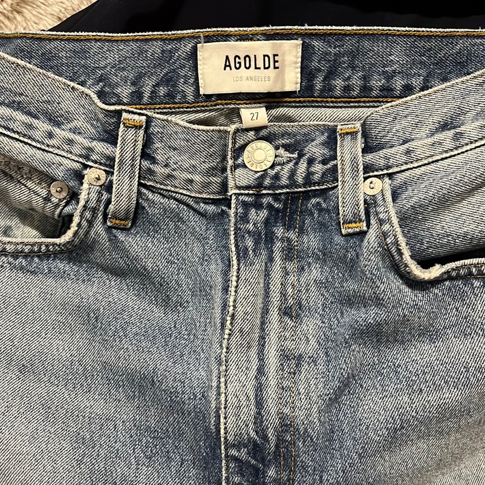 Agolde Vintage High Rise Flare Jeans